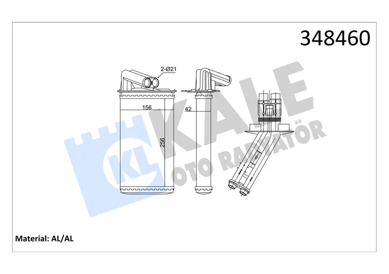 KALE RADYATOR KALORİFER RADYATÖRÜ KALE 348460