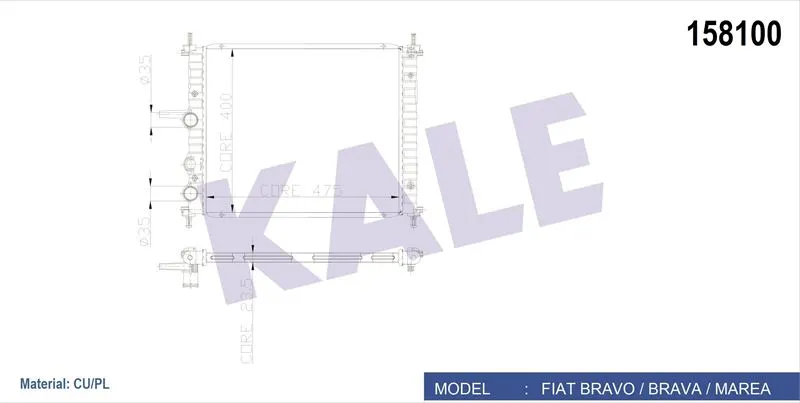 KALE RADYATOR SU RADYATÖRÜ KALE 0130271PA