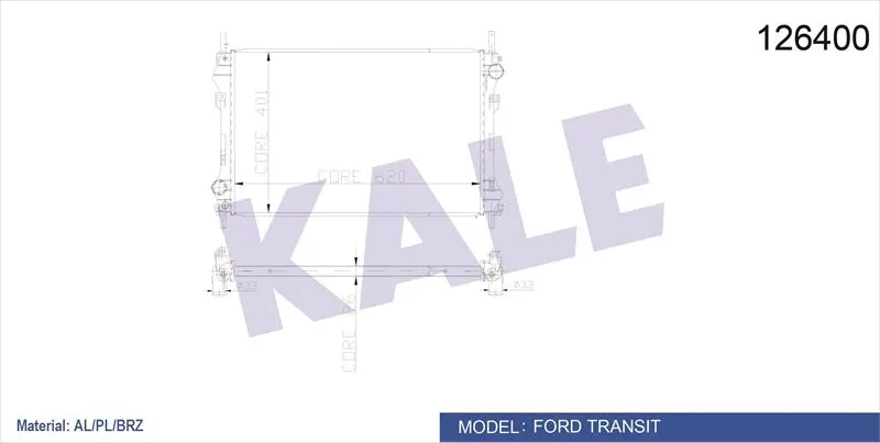 KALE RADYATOR SU RADYATÖRÜ KALE 0222271AB