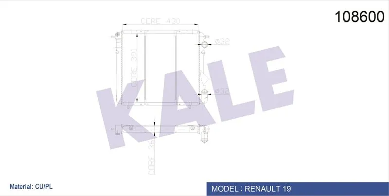 KALE RADYATOR SU RADYATÖRÜ KALE 0509042PA