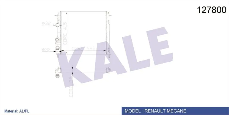 KALE RADYATOR SU RADYATÖRÜ KALE 0520202AL