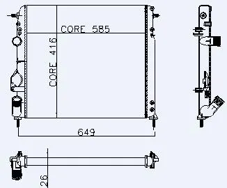 KALE RADYATOR SU RADYATÖRÜ KALE 0520271AB