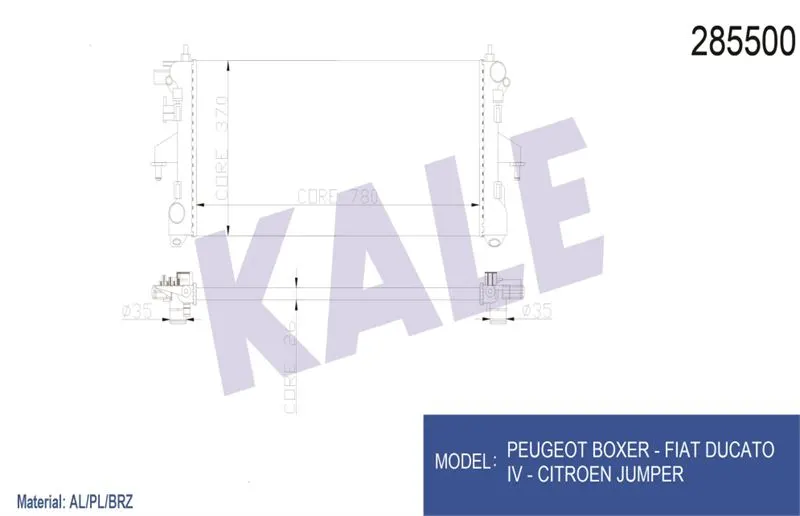 KALE RADYATOR SU RADYATÖRÜ KALE 2052011AB