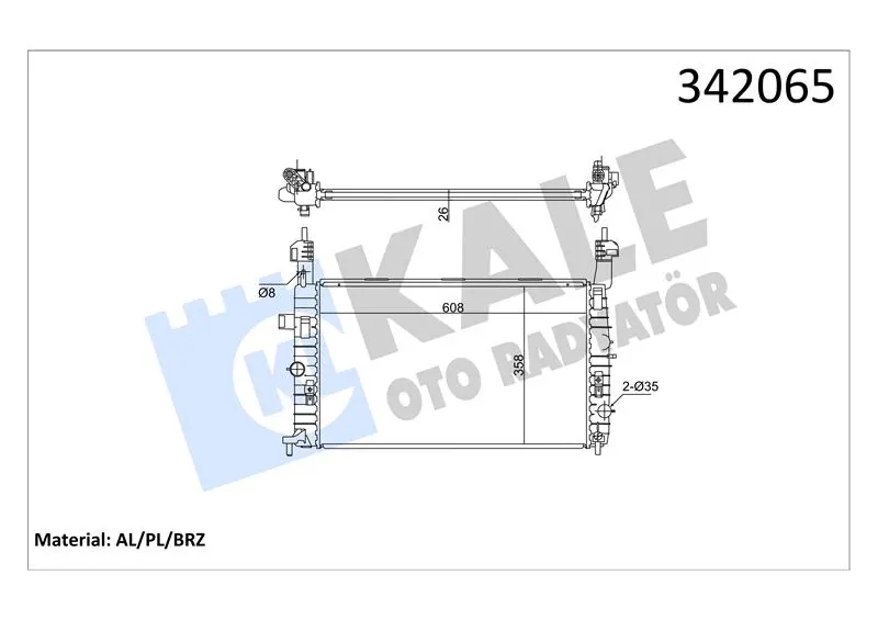 KALE RADYATOR SU RADYATÖRÜ KALE 342065