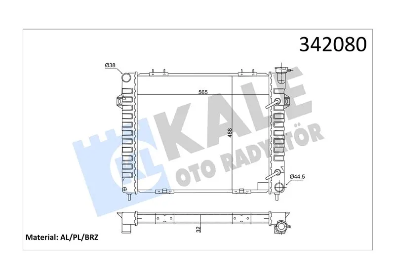 KALE RADYATOR SU RADYATÖRÜ KALE 342080