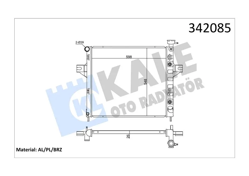 KALE RADYATOR SU RADYATÖRÜ KALE 342085