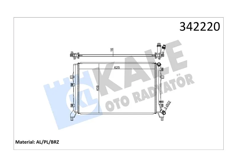 KALE RADYATOR SU RADYATÖRÜ KALE 342220