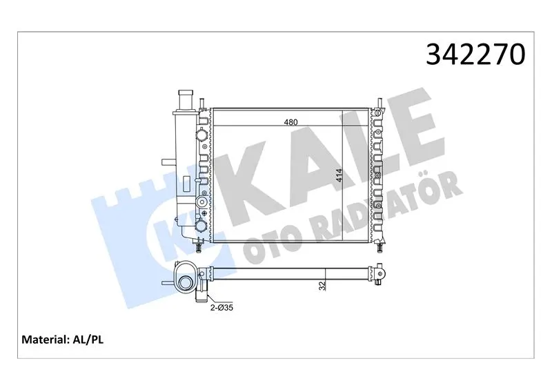KALE RADYATOR SU RADYATÖRÜ KALE 342270
