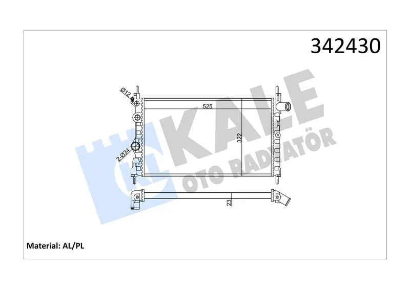 KALE RADYATOR SU RADYATÖRÜ KALE 342430