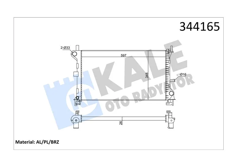 KALE RADYATOR SU RADYATÖRÜ KALE 344165