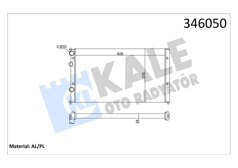 KALE RADYATOR SU RADYATÖRÜ KALE 346050