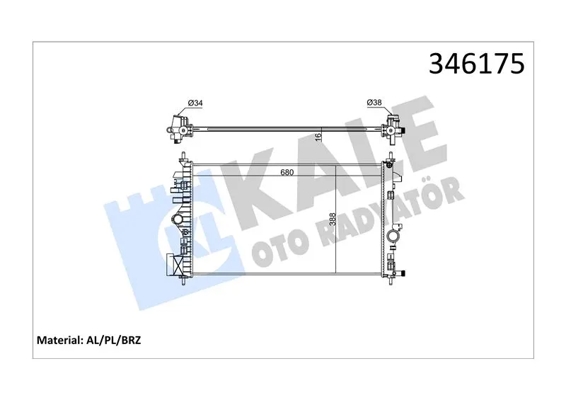 KALE RADYATOR SU RADYATÖRÜ KALE 346175