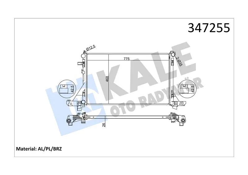KALE RADYATOR SU RADYATÖRÜ KALE 347255
