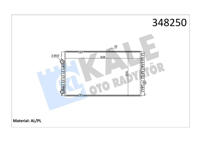 KALE RADYATOR SU RADYATÖRÜ KALE 348250