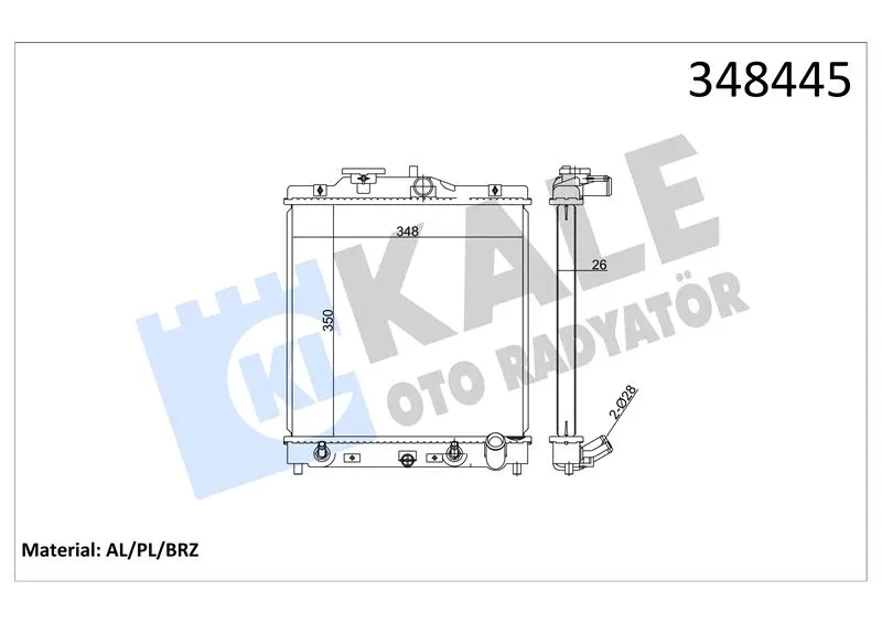 KALE RADYATOR SU RADYATÖRÜ KALE 348445