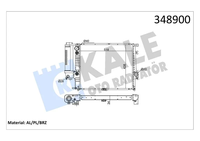 KALE RADYATOR SU RADYATÖRÜ KALE 348900