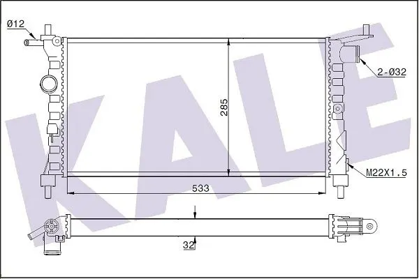 KALE RADYATOR SU RADYATÖRÜ KALE 351235