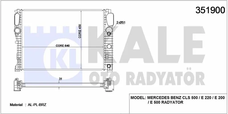 KALE RADYATOR SU RADYATÖRÜ KALE 351900