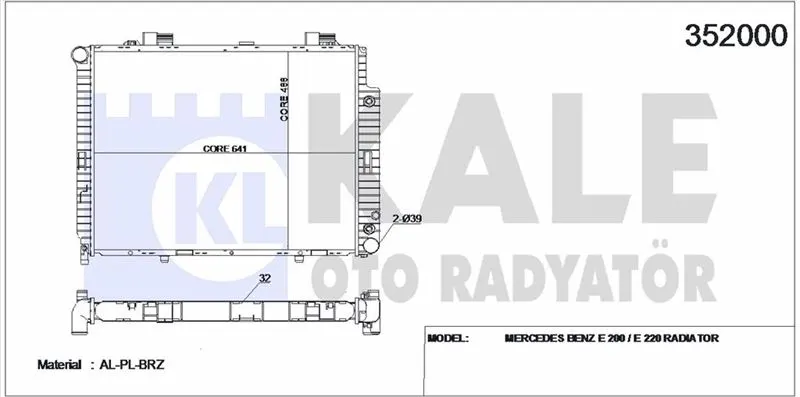 KALE RADYATOR SU RADYATÖRÜ KALE 352000