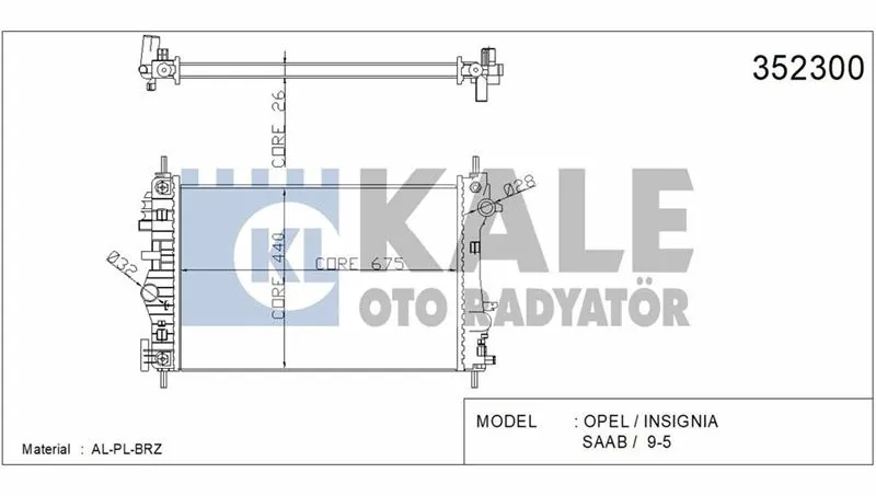 KALE RADYATOR SU RADYATÖRÜ KALE 352300