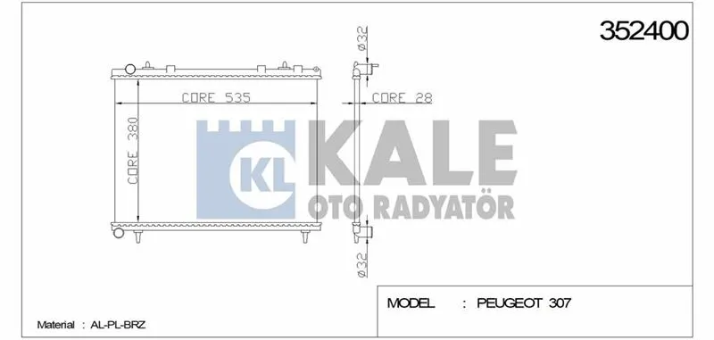 KALE RADYATOR SU RADYATÖRÜ KALE 352400