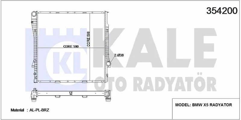 KALE RADYATOR SU RADYATÖRÜ KALE 354200