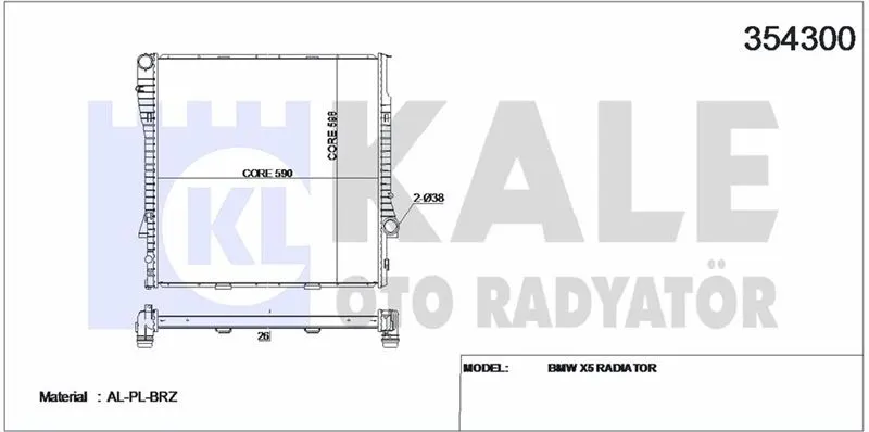 KALE RADYATOR SU RADYATÖRÜ KALE 354300