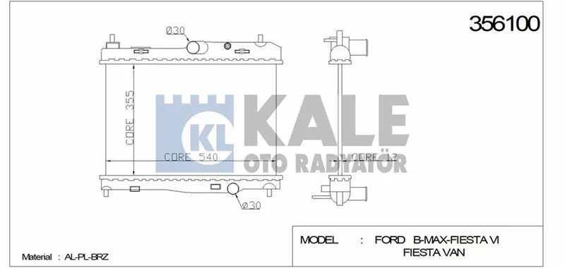KALE RADYATOR SU RADYATÖRÜ KALE 356100