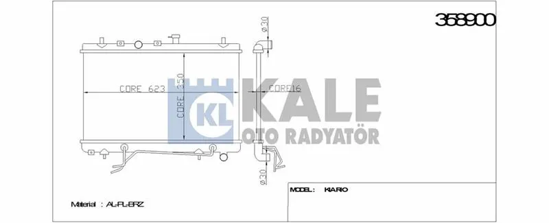 KALE RADYATOR SU RADYATÖRÜ KALE 358900