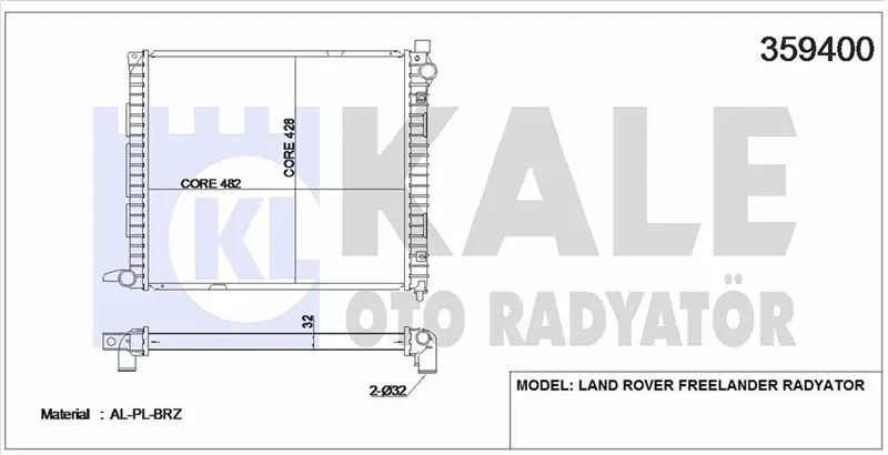 KALE RADYATOR SU RADYATÖRÜ KALE 359400