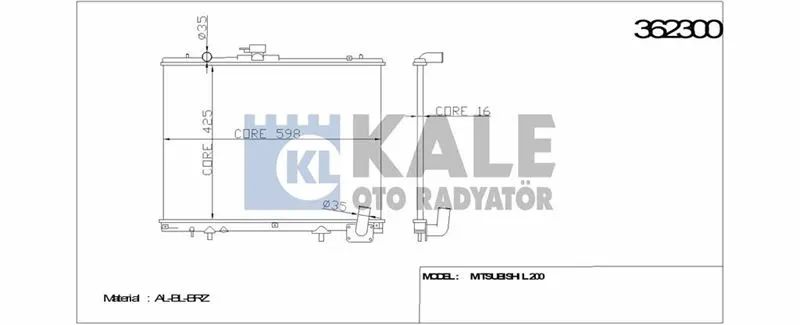 KALE RADYATOR SU RADYATÖRÜ KALE 362300