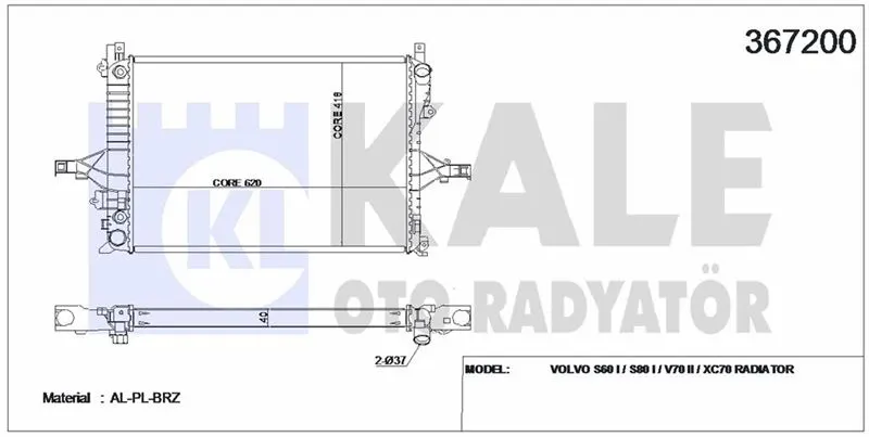 KALE RADYATOR SU RADYATÖRÜ KALE 367200