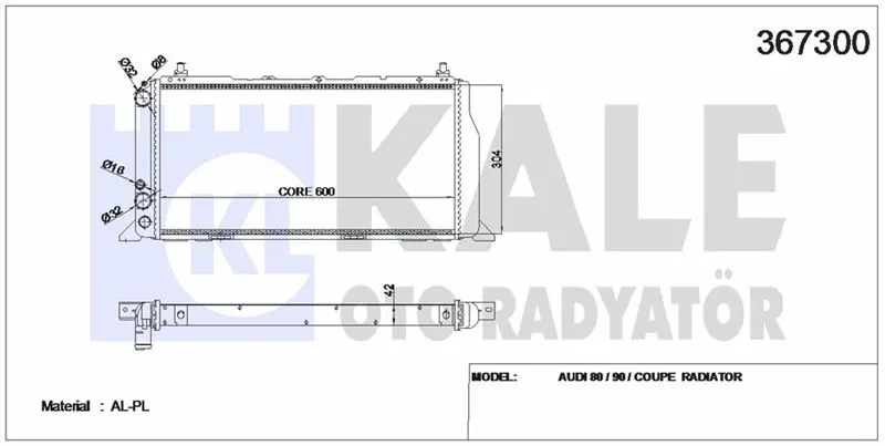 KALE RADYATOR SU RADYATÖRÜ KALE 367300