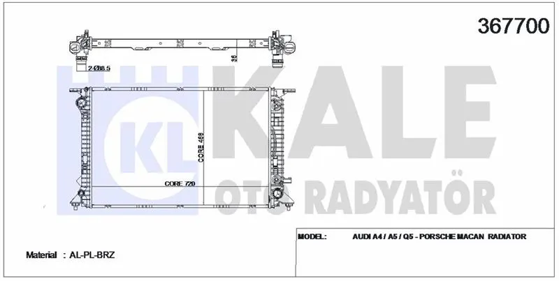 KALE RADYATOR SU RADYATÖRÜ KALE 367700