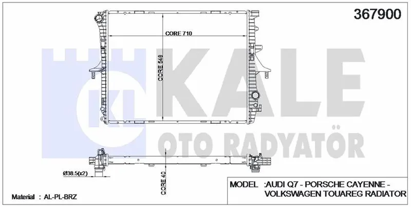 KALE RADYATOR SU RADYATÖRÜ KALE 367900