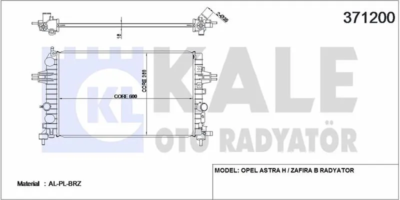 KALE RADYATOR SU RADYATÖRÜ KALE 371200