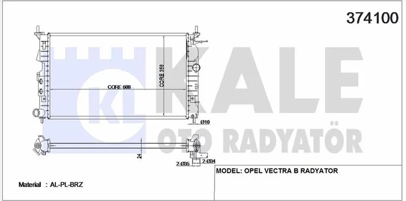 KALE RADYATOR SU RADYATÖRÜ KALE 374100