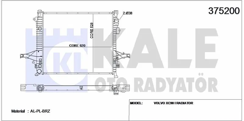 KALE RADYATOR SU RADYATÖRÜ KALE 375200