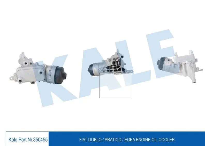 KALE RADYATOR YAĞ SOĞUTUCU KALE 350455