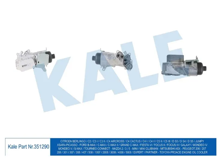 KALE RADYATOR YAĞ SOĞUTUCU KALE 351290