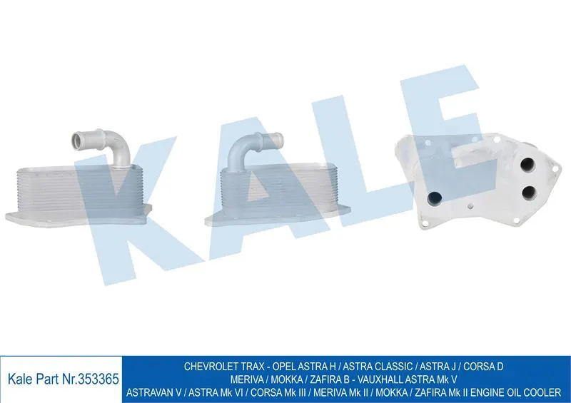 KALE RADYATOR YAĞ SOĞUTUCU KALE 353365