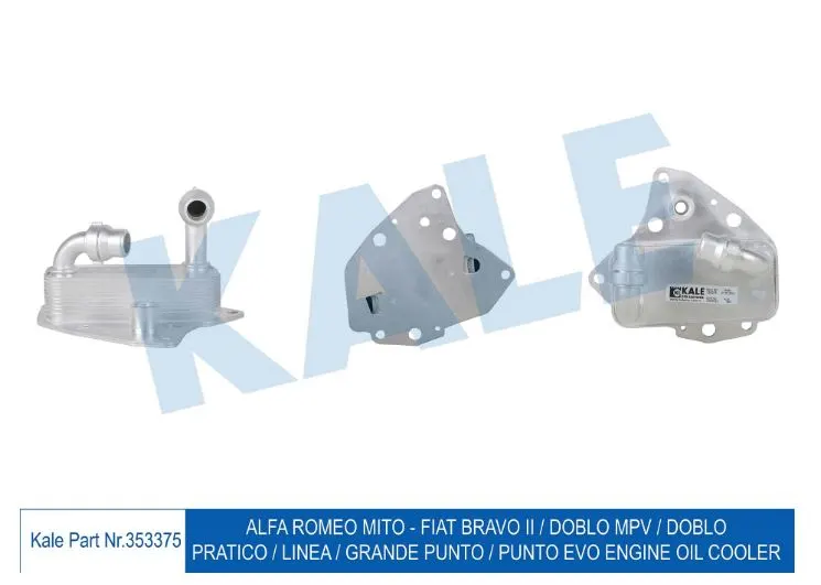 KALE RADYATOR YAĞ SOĞUTUCU KALE 353375
