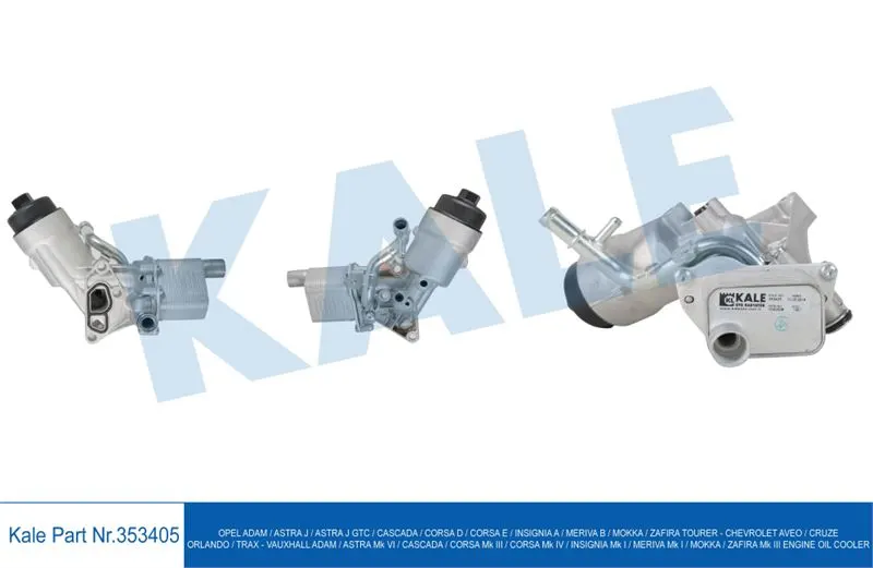 KALE RADYATOR YAĞ SOĞUTUCU KALE 353405