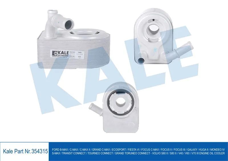 KALE RADYATOR YAĞ SOĞUTUCU KALE 354315