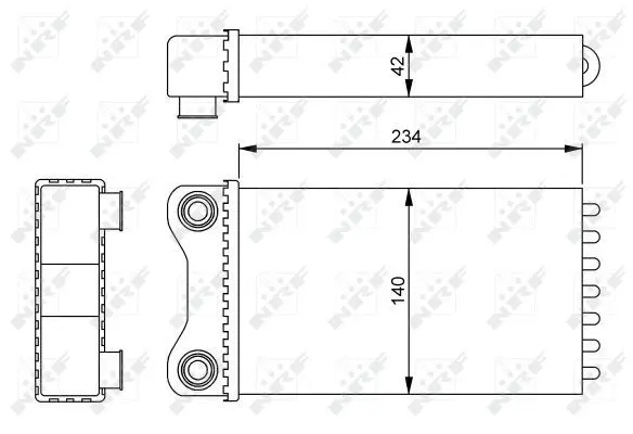 KALORİFER RADYATÖRÜ NRF 54252