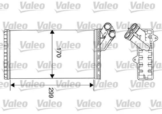KALORİFER RADYATÖRÜ VALEO 812116