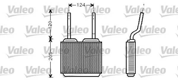 KALORİFER RADYATÖRÜ VALEO 812146