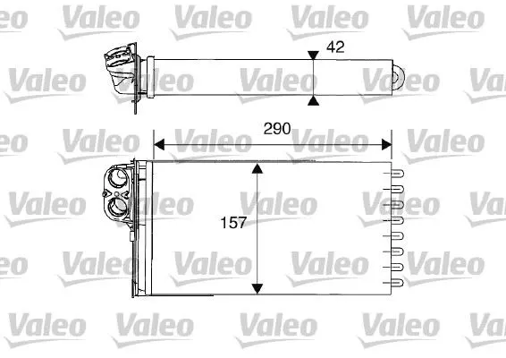 KALORİFER RADYATÖRÜ VALEO 812212