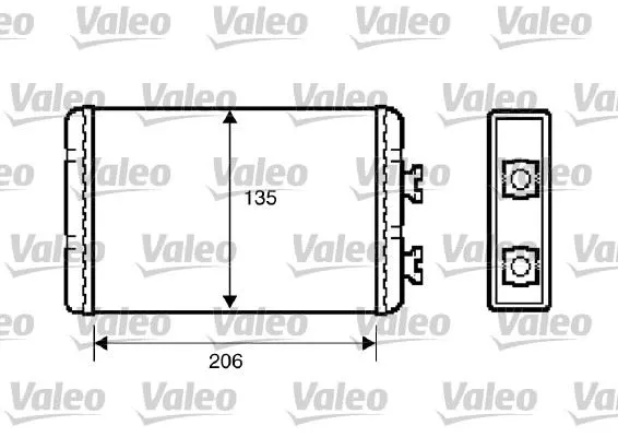 KALORİFER RADYATÖRÜ VALEO 812220