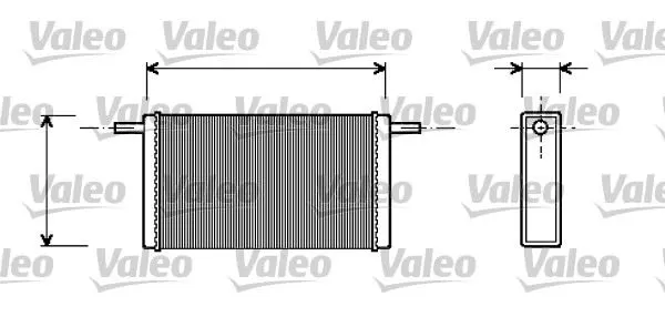KALORİFER RADYATÖRÜ VALEO 812245